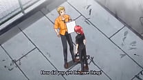 Hentai Movie Redhead Gets Gangbanged On Roof
